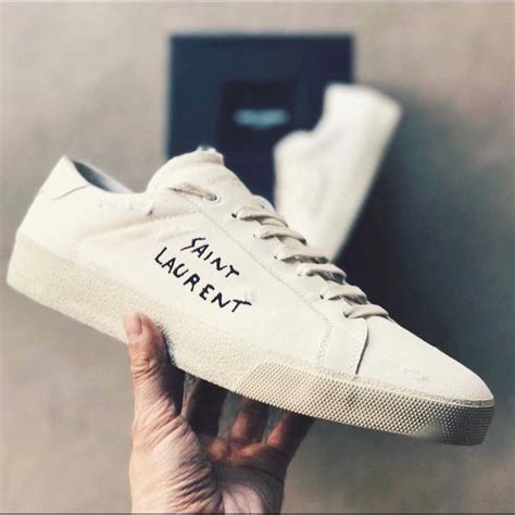 ysl snekers men|yves saint laurent sneakers men's.